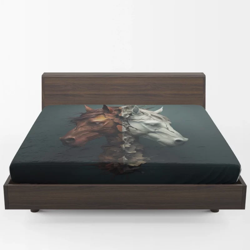 Race Horse Theme Fitted Sheet 1