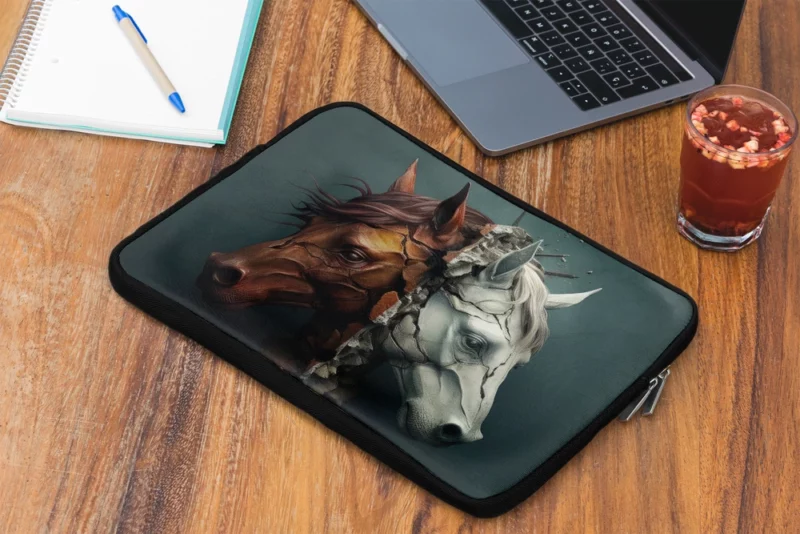 Race Horse Theme Laptop Sleeve 2