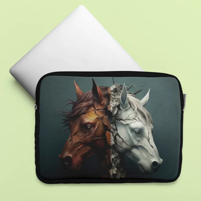 Race Horse Theme Laptop Sleeve