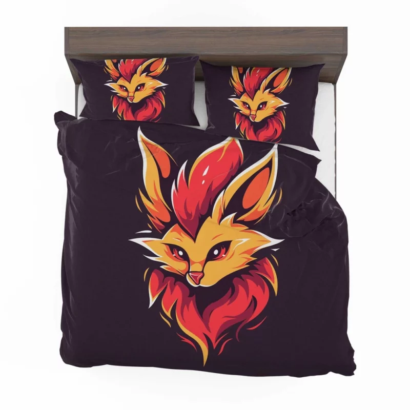 Red Fox Head Close-Up Bedding Set 2