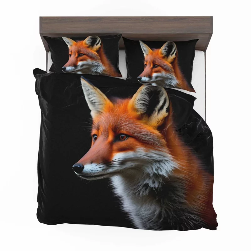 Red Fox in Darkness Bedding Set 2