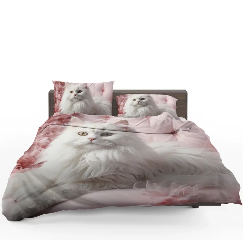 Regal Persian Cat Portrait Bedding Set 1