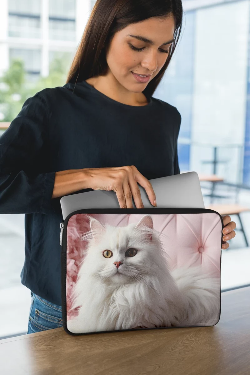 Regal Persian Cat Portrait Laptop Sleeve 1