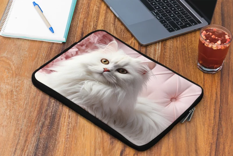 Regal Persian Cat Portrait Laptop Sleeve 2