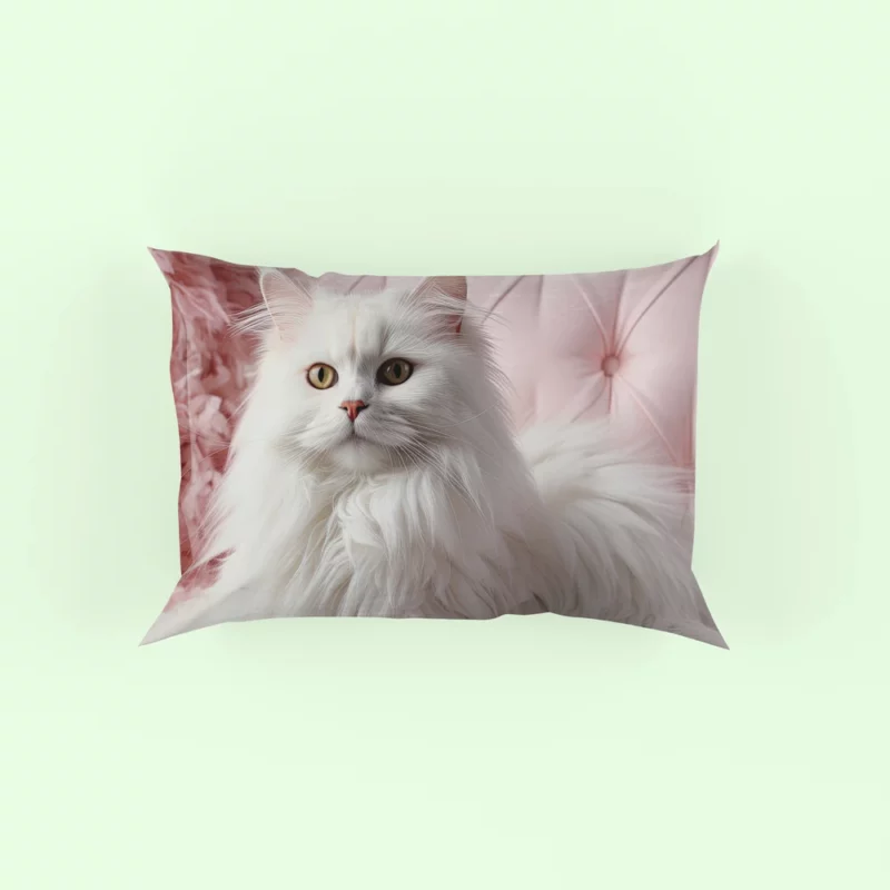 Regal Persian Cat Portrait Pillow Case