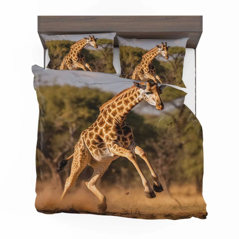 Running Giraffe Bedding Set 2