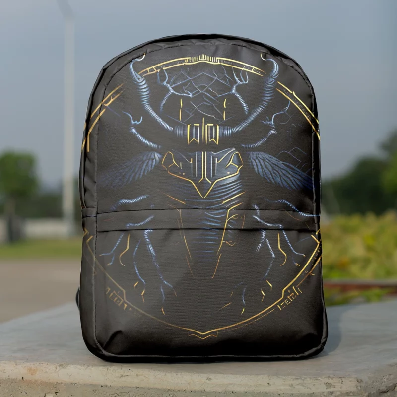 Scarab Cryptocurrency Logo Minimalist Backpack