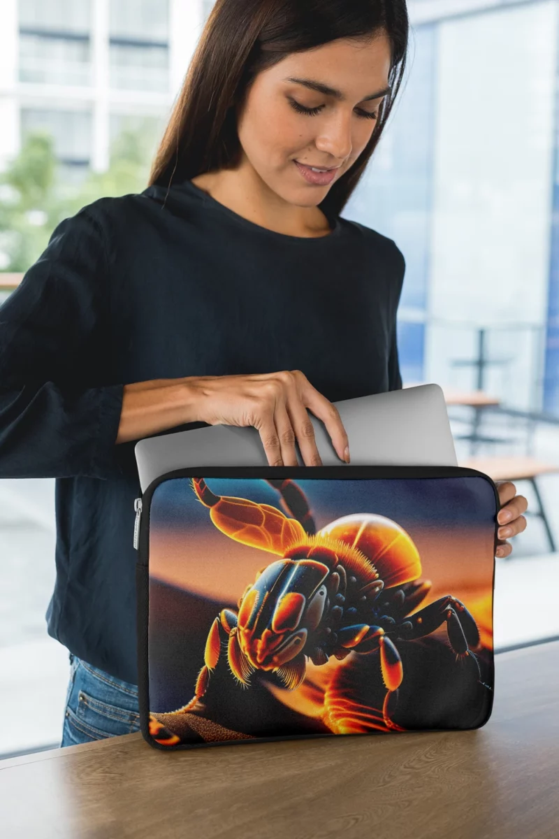 Scorpion in the Desert Laptop Sleeve 1