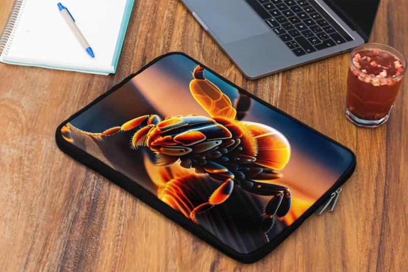 Scorpion in the Desert Laptop Sleeve 2