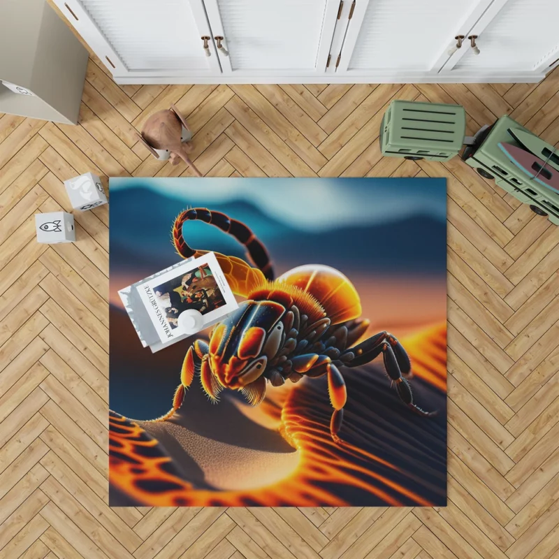 Scorpion in the Desert Rug