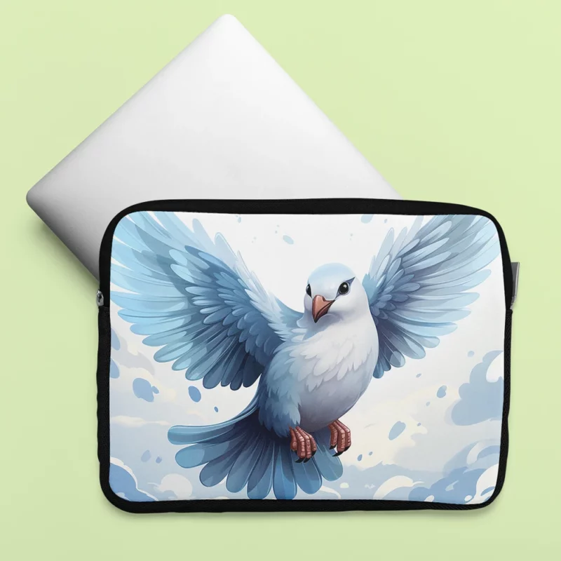 Simple Dove Logo Laptop Sleeve