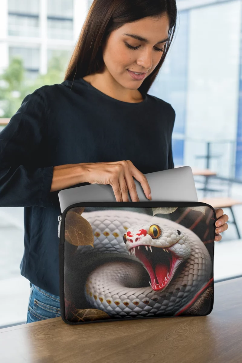 Snake Mysterious Tree Stare Laptop Sleeve 1