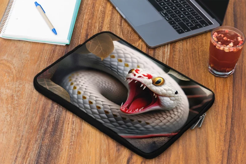 Snake Mysterious Tree Stare Laptop Sleeve 2