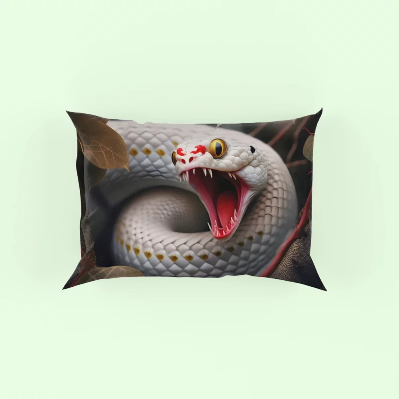 Snake Mysterious Tree Stare Pillow Case