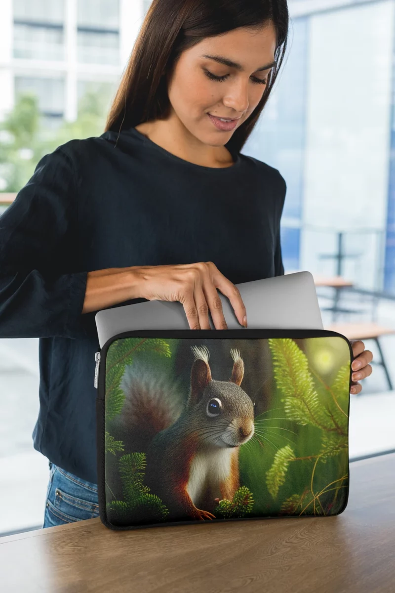 Squirrel AI Enhanced Portrait Laptop Sleeve 1