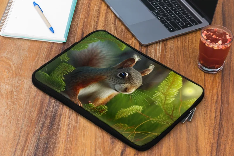 Squirrel AI Enhanced Portrait Laptop Sleeve 2