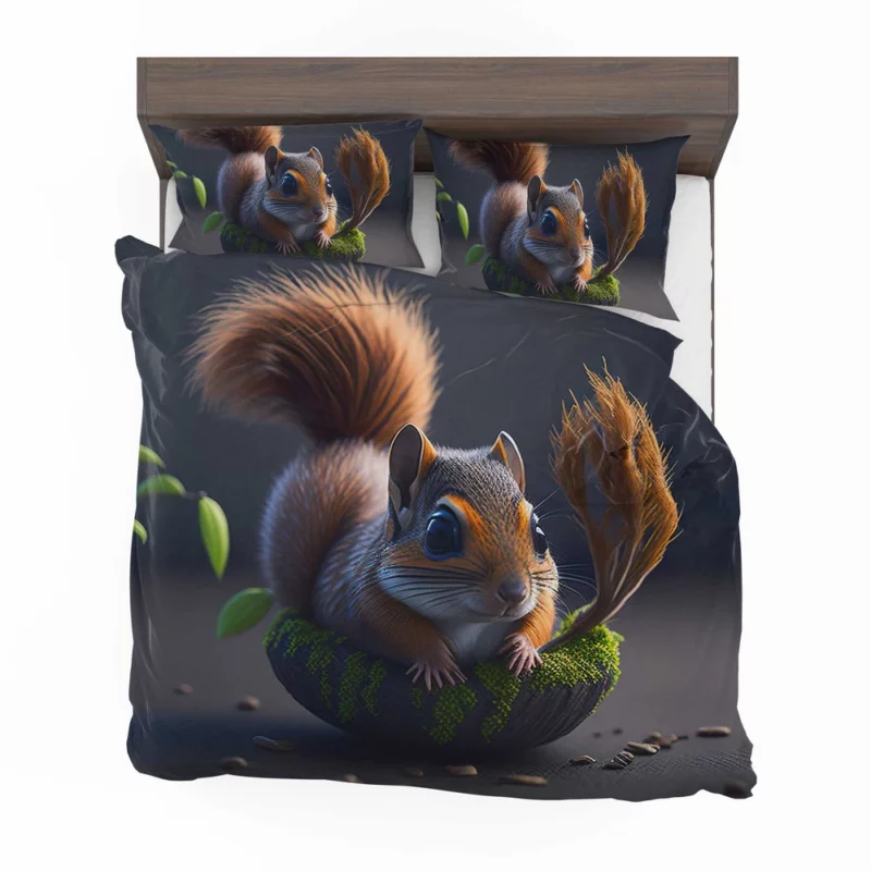 Squirrel Pot with Plant Bedding Set 2