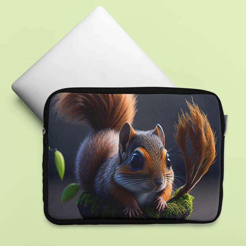 Squirrel Pot with Plant Laptop Sleeve