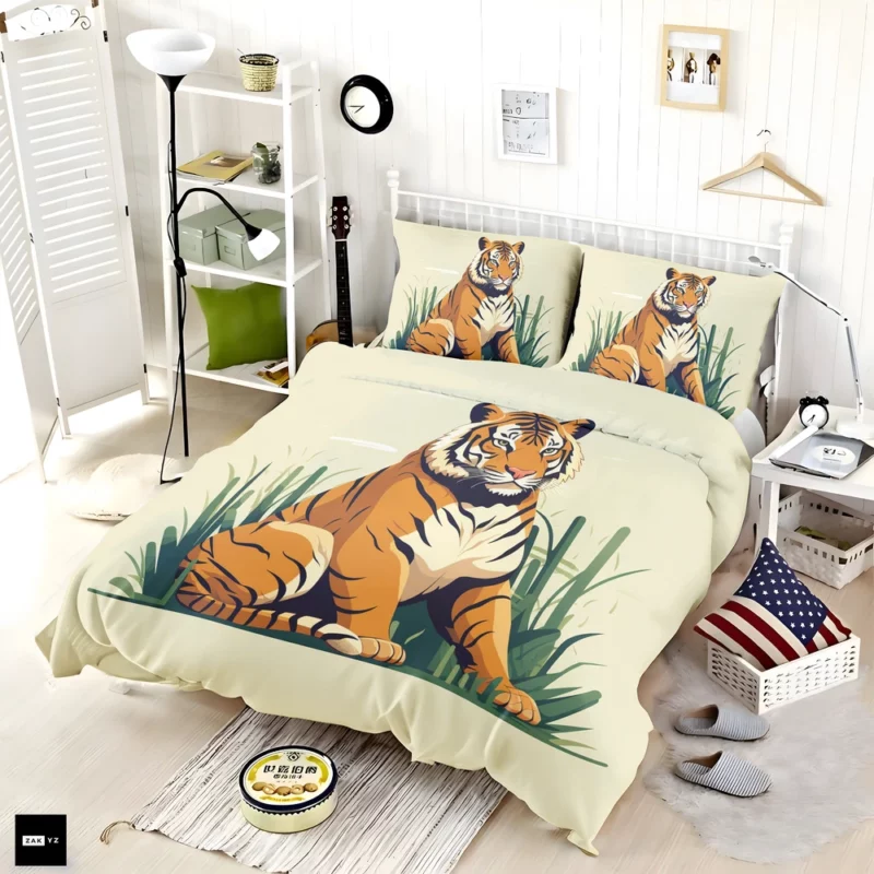 Stunning Bengal Tiger Bedding Set