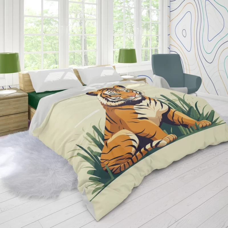 Stunning Bengal Tiger Duvet Cover