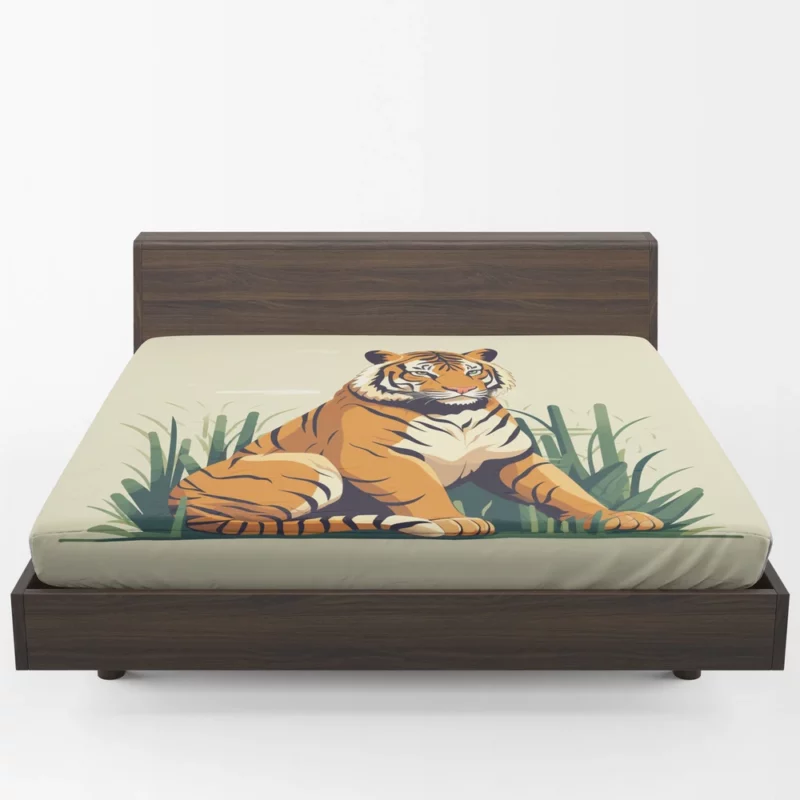 Stunning Bengal Tiger Fitted Sheet 1