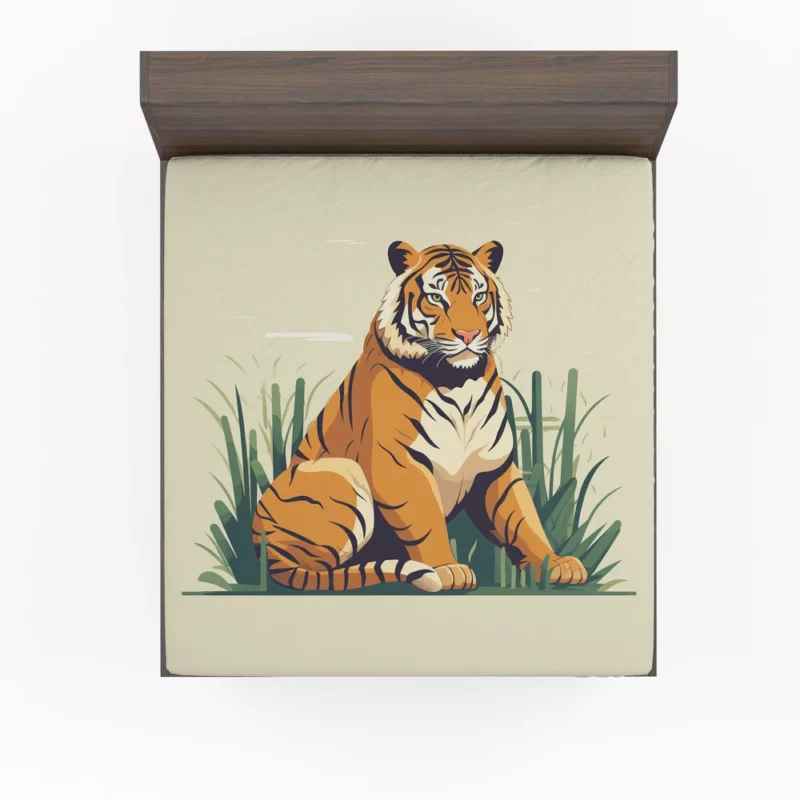 Stunning Bengal Tiger Fitted Sheet