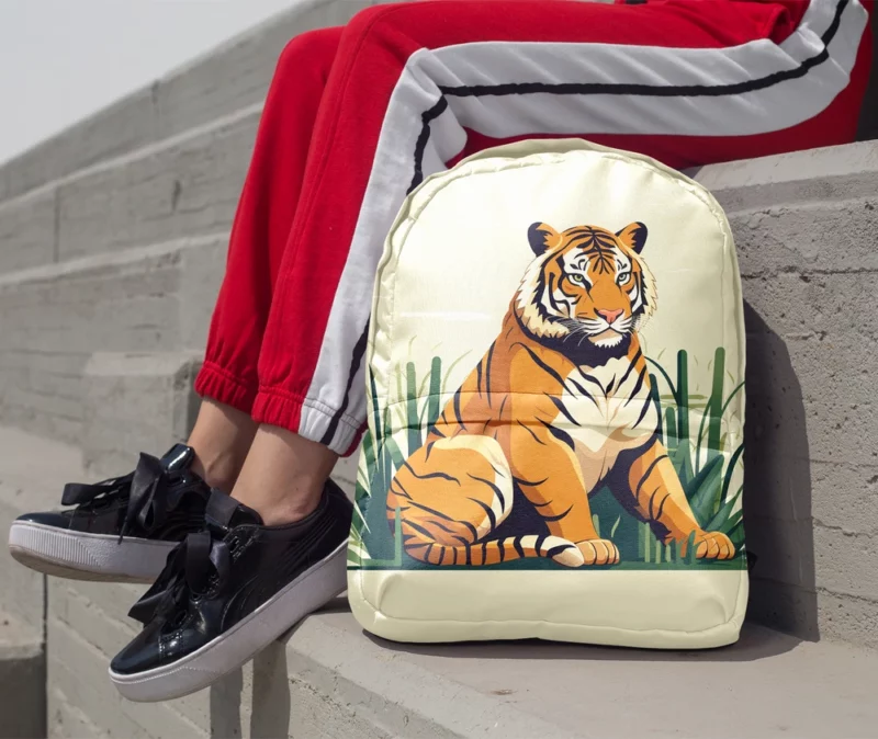 Stunning Bengal Tiger Minimalist Backpack 1