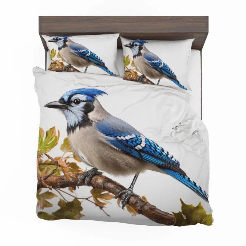 Stunning Blue Jay Photo Bedding Set 2