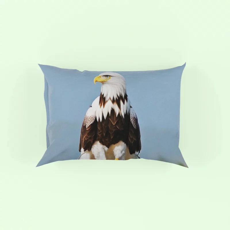 Stylish Eagle With Glasses Pillow Case