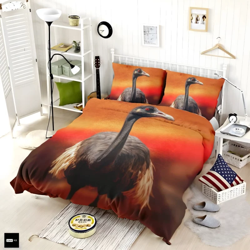 Sudan National Bird Bedding Set