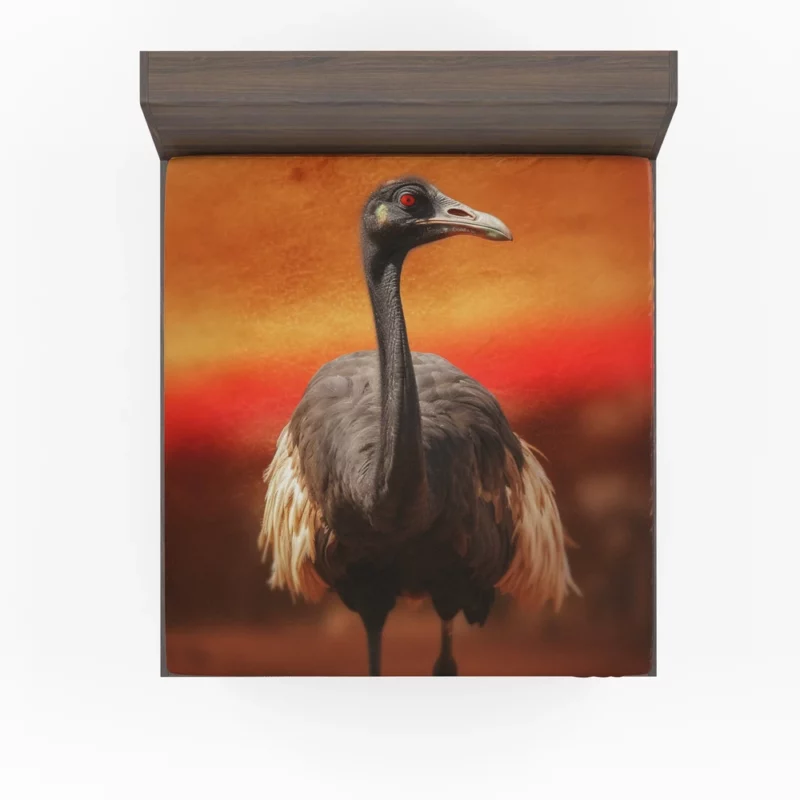 Sudan National Bird Fitted Sheet