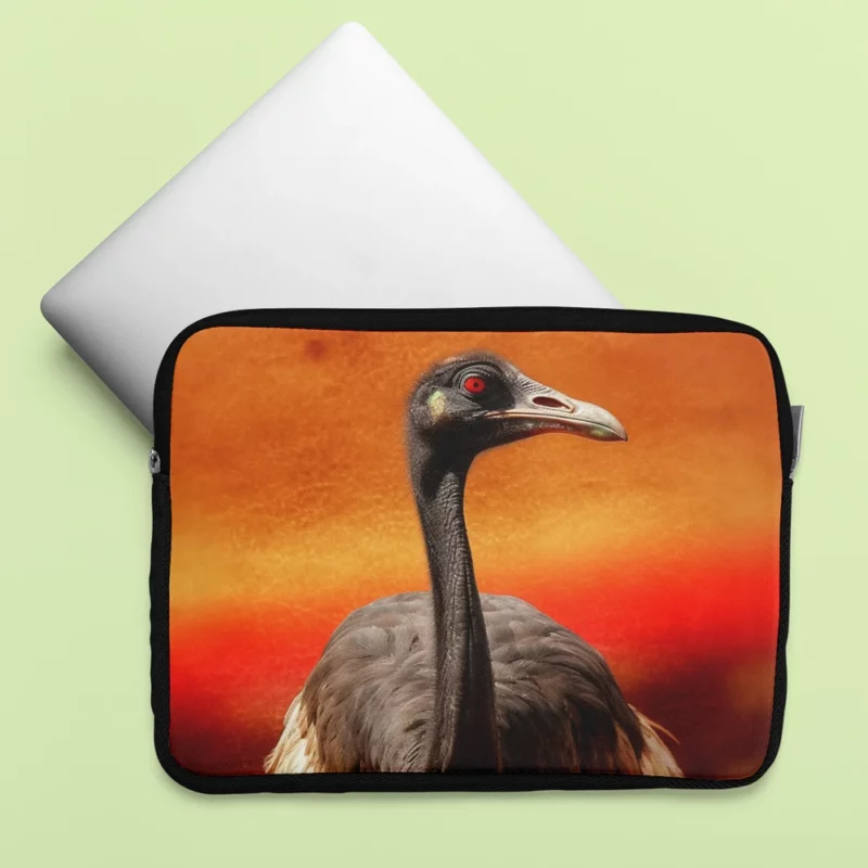 Sudan National Bird Laptop Sleeve