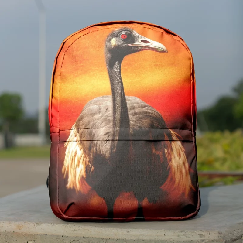 Sudan National Bird Minimalist Backpack