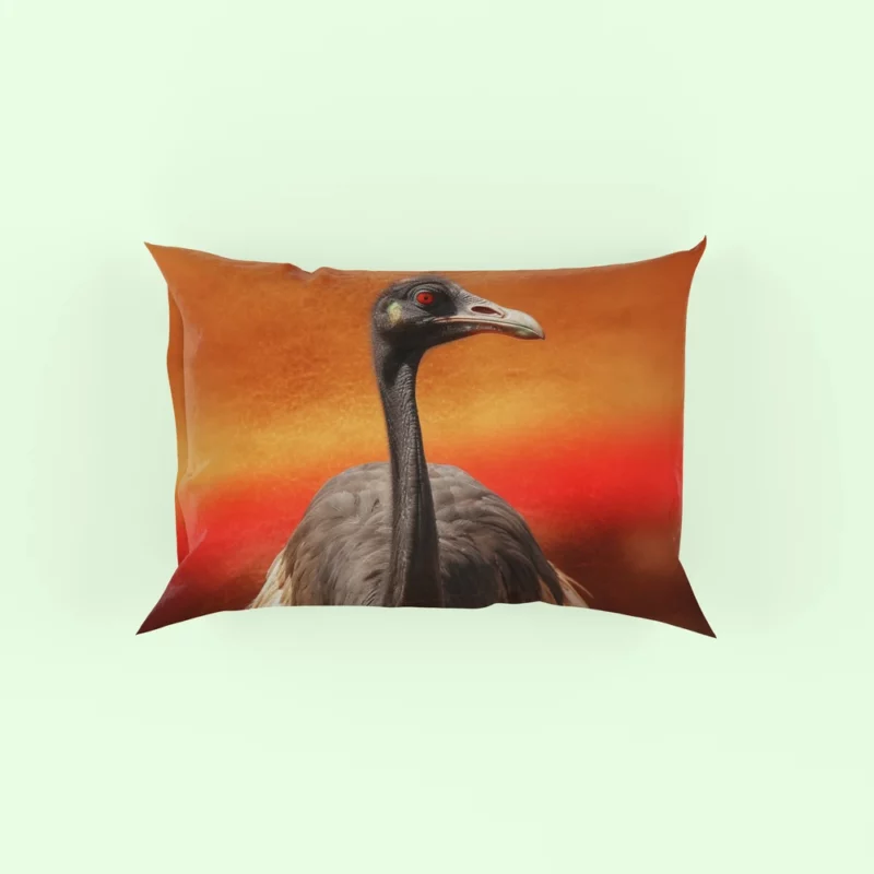 Sudan National Bird Pillow Case