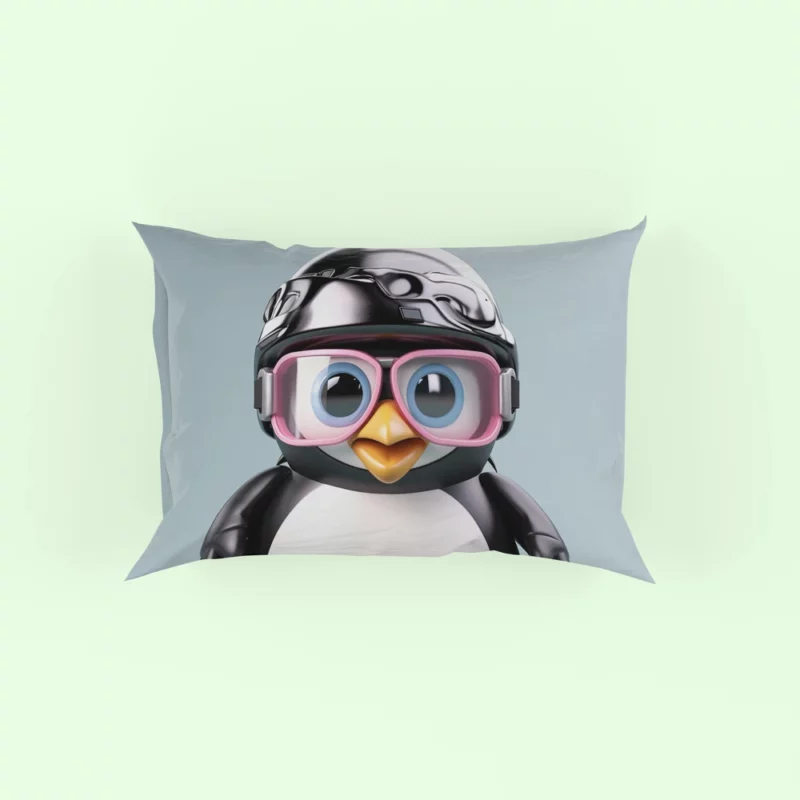 Sunglasses Penguin Artwork Pillow Case