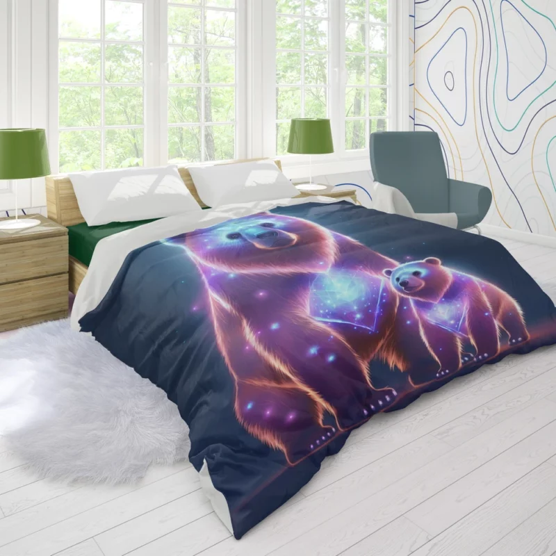 The Greater and Lesser Bears Duvet Cover