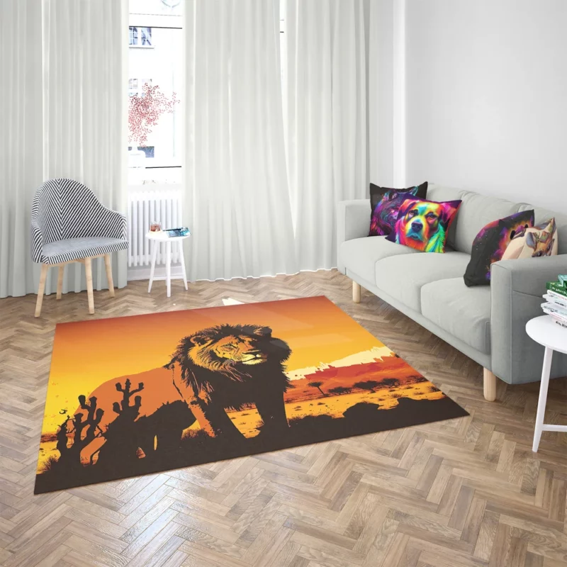 The Lion King Movie Poster Rug 2