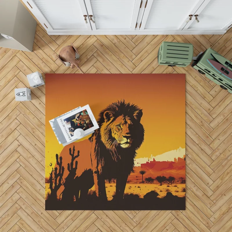 The Lion King Movie Poster Rug