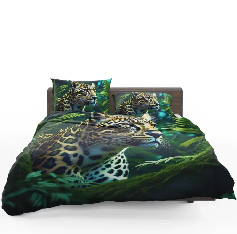 Tiger Midnight Forest Stroll Bedding Set 1