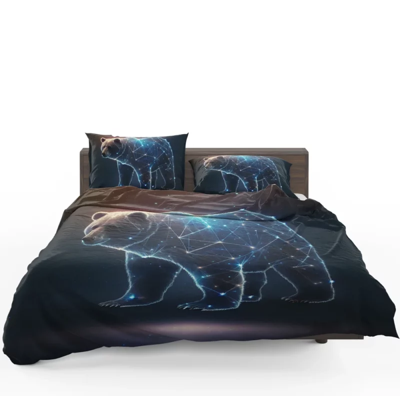 Ursa Major Constellation Art Bear Bedding Set 1