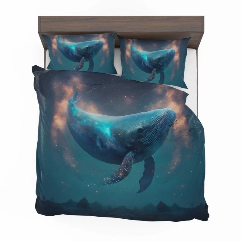 Whale AI Artwork Bedding Set 2