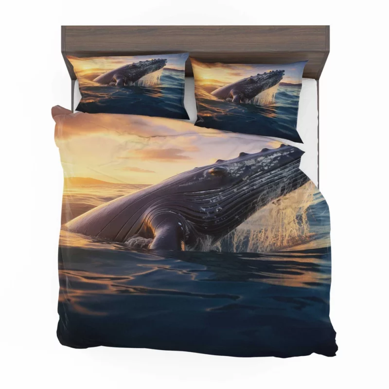 Whale AI Generated Image Bedding Set 2
