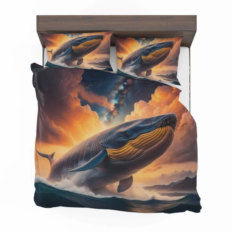 Whale With Label Bedding Set 2