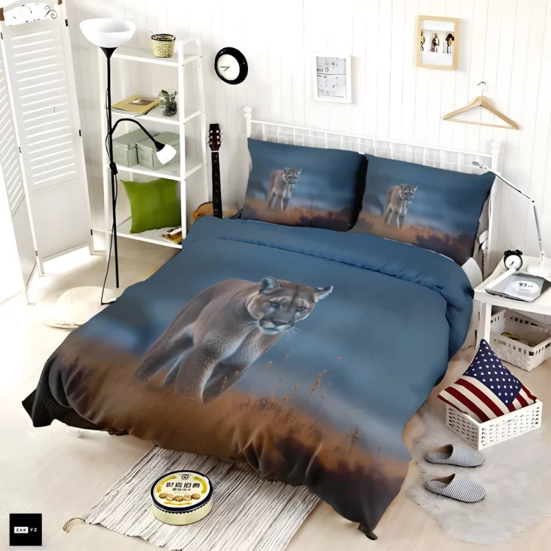 Wild Puma Photo Bedding Set