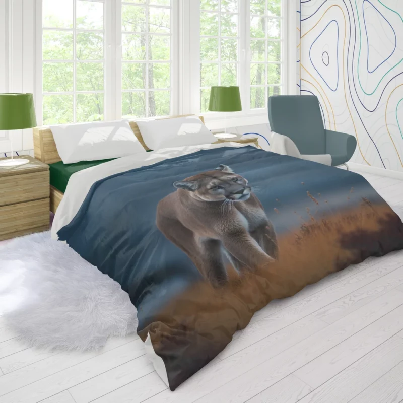 Wild Puma Photo Duvet Cover