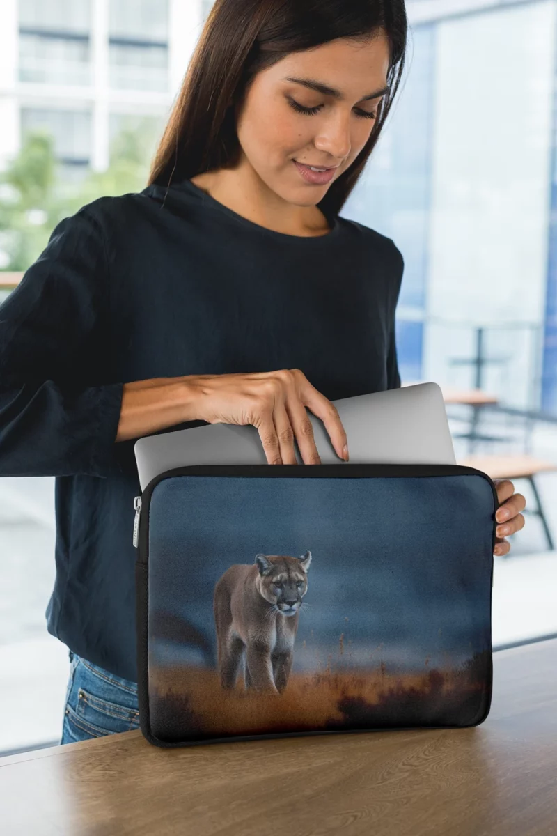 Wild Puma Photo Laptop Sleeve 1