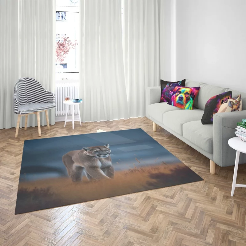 Wild Puma Photo Rug 2