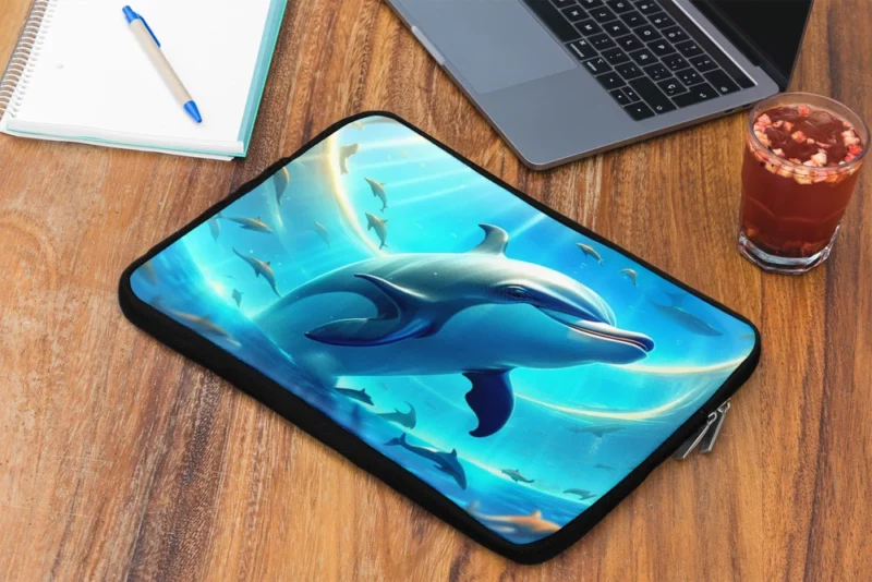 World Whale and Dolphin Day Laptop Sleeve 2