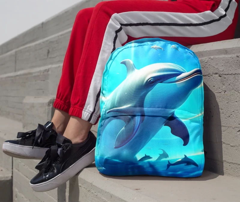 World Whale and Dolphin Day Minimalist Backpack 1