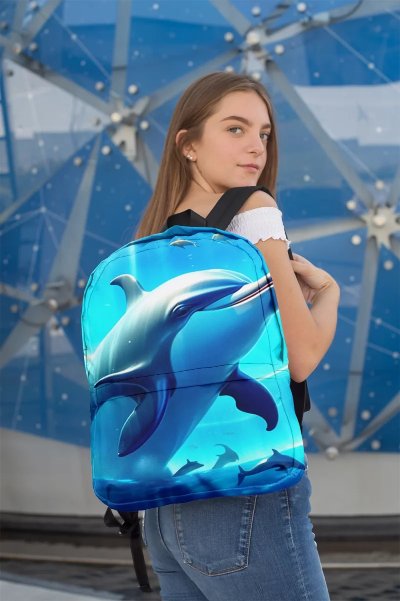 World Whale and Dolphin Day Minimalist Backpack 2